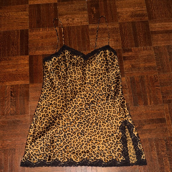 Victoria's Secret Other - Victoria’s Secret Leopard Babydoll Sz. Xs